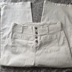 Amazon Women's High Rise White Jeans